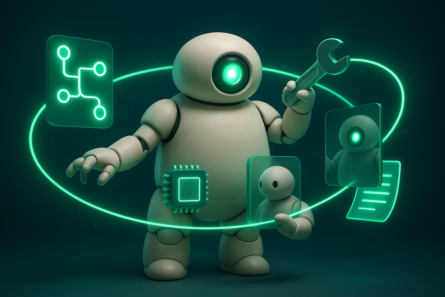 What agentic AI actually is — illustration from MANAV blog post Agentic AI vs Generative AI: The Complete Difference (2026)