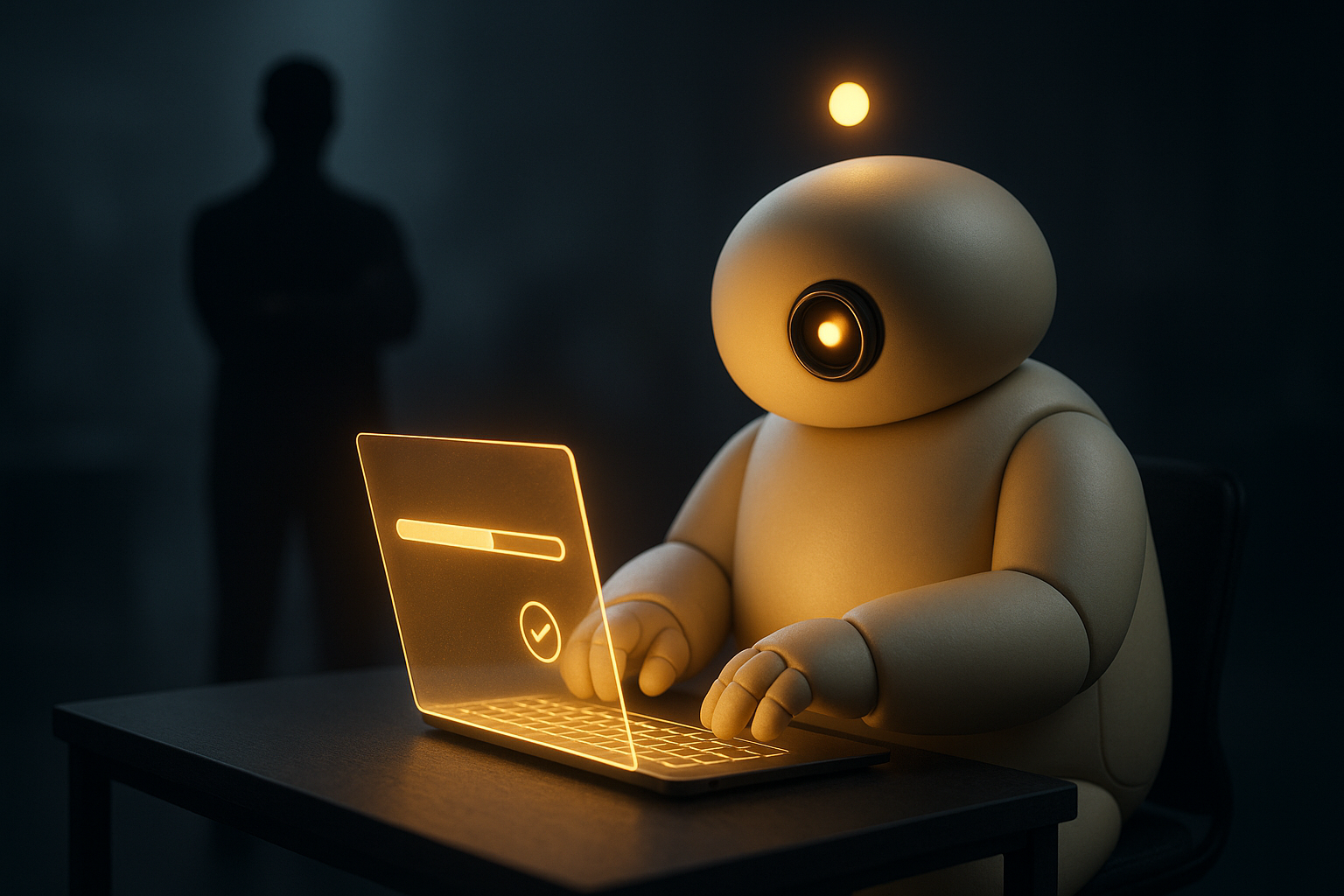Step 4 — Test with a real task (3 minutes) — illustration from MANAV blog post How to Build an AI Agent (No-Code) in Under 15 Minutes