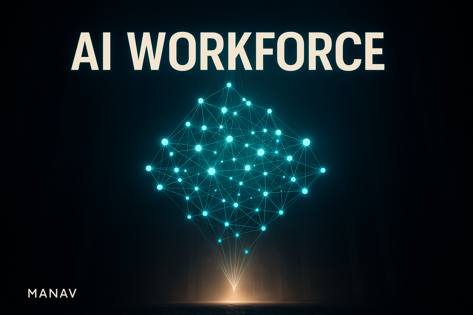 What Is an AI Workforce? A Complete Guide for 2026 — cover image for MANAV blog post